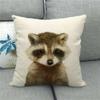 Cute Tiger Wild Animal Fierce Beast Digital Printing Short Plush Pillow Covers For Car Sofa Office Cushion Cover Home Goods