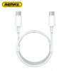 Remax Join Us White Self Winding Type C To Type C USB C PD Fast Charging Data Cable