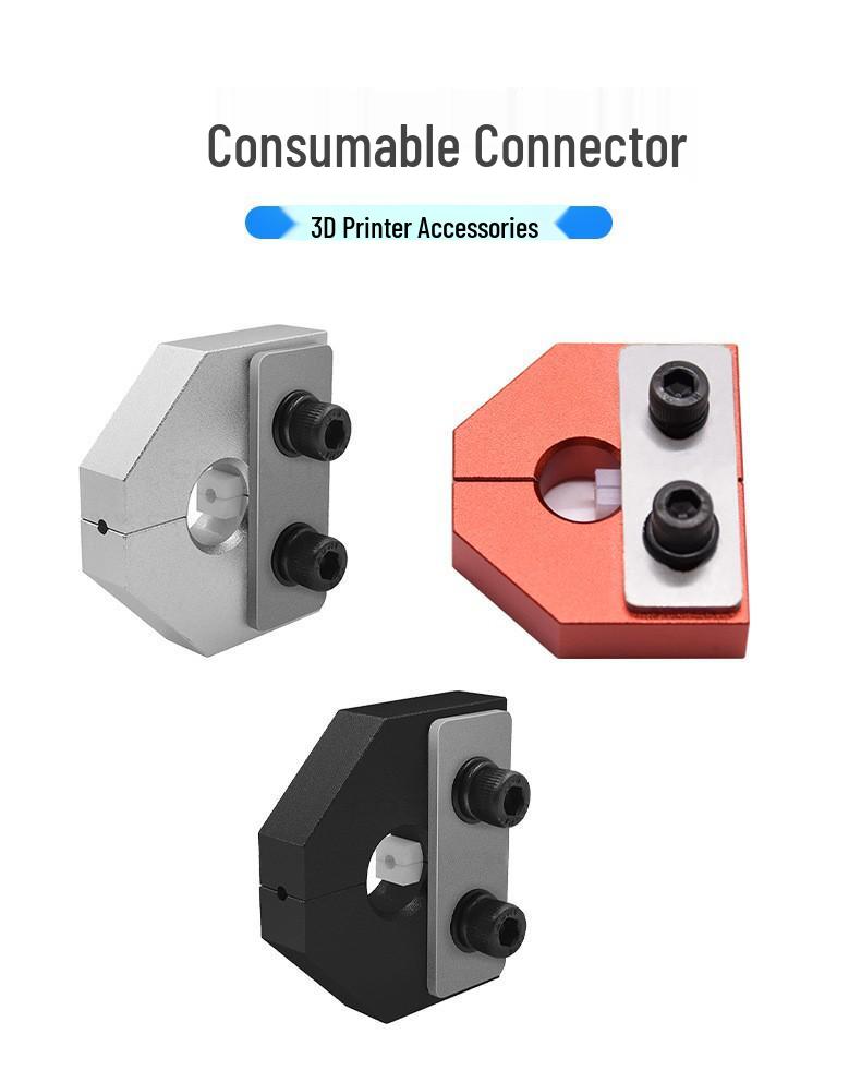 3D Printer Filament Sensor Connector for 1.75mm PLA/ABS with Wrench