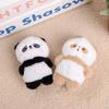 Magnetic Panda Plush Doll Keychain For Women Backpack Accessory