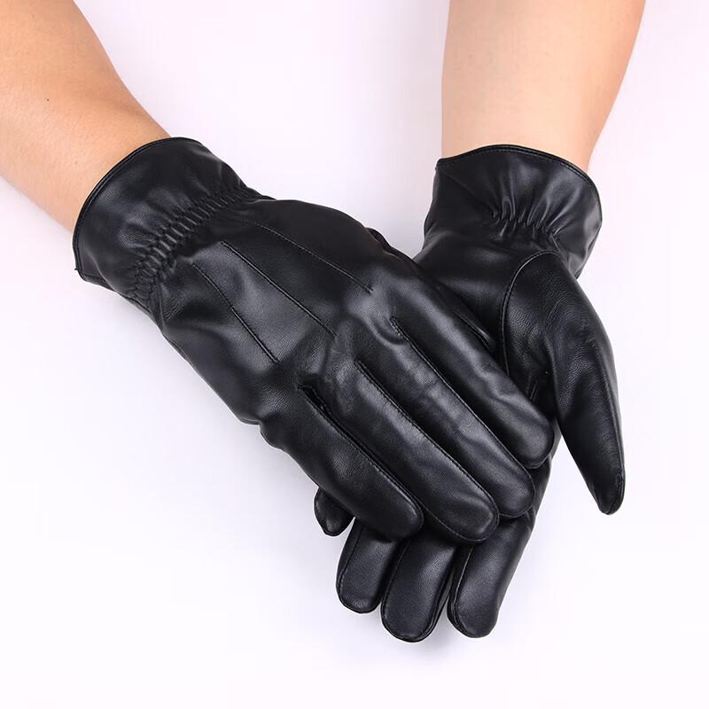 Hengyuanxiang Men's Lambskin Gloves