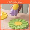 Daisy Shape Coaster Silicone Kitchen Table Heat Resistant Antiscalding Mat Cup Tableware Placemat Table Decoration
