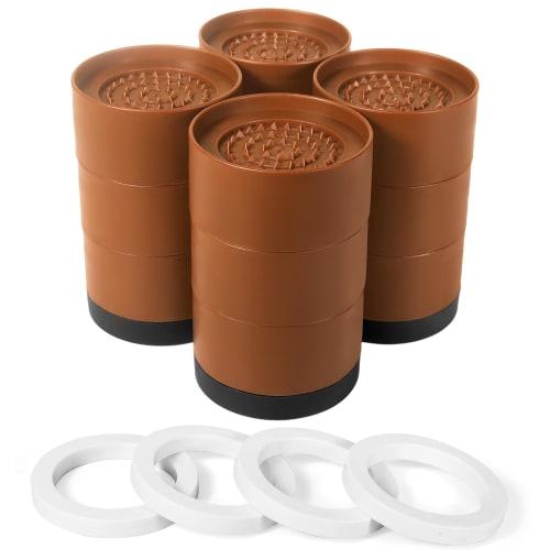 Umelee Table Height Adjuster, Desk Legs, 12.7cm Lift, 4-Level Table Height Adjuster, Kotatsu Legs, Bed/Sofa Legs, Furniture & Appliances, Non-Slip, Pr