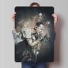 Metal Rock Chester Bennington Signs Music Posters Gaming Room Decoration Man Vintage Tinplate Sign For Wall Art Decoration Retro