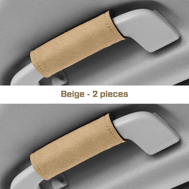 Car Handle Protection Case Suede Cover For BMW E38 E46 F15 E90 E92 E87 G20 G30 1 3 5 7 X1 Car Roof Armrest Inner Door Pull Cover