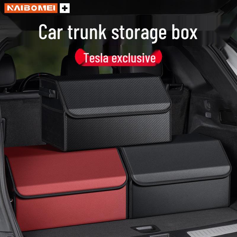 Tesla Model Auto Kofferraum Aufbewahrungs-Organizer für Model 3, Model Y und Model S