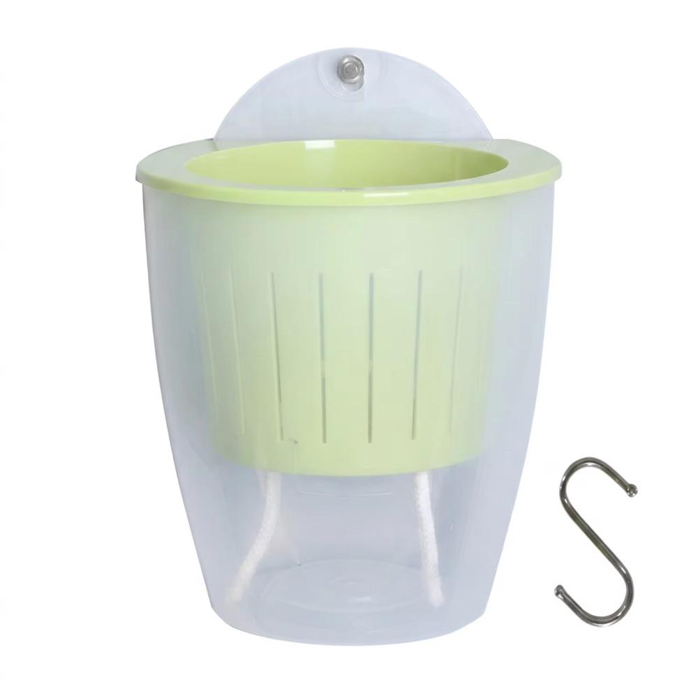 Space Saving Hydroponics Plant Pot Plastic Lazy Plant Pot Self Watering Flower Pots Indoor Use