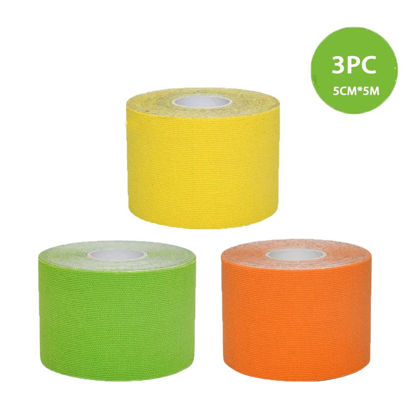 Sports Kinesiotape Neuromuscular Bandage Self Adhesive Finger Ankle Tape Boxing Gym Injury Support Bracelet