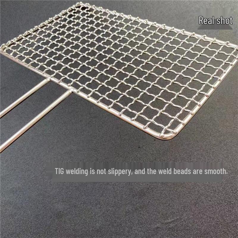 Rectangular BBQ Grilling Basket with Handle