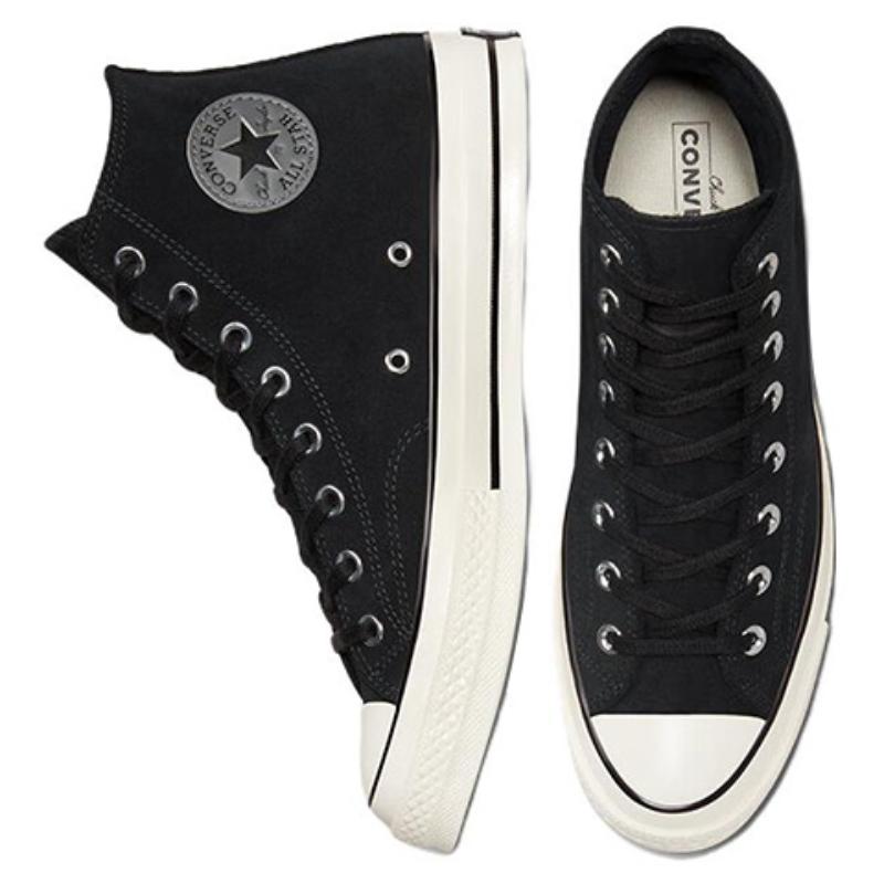 Converse 1970s Trendy Casual Versatile High-Top Canvas Shoes Unisex Black