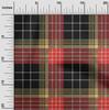 oneOone Tessuto di cotone flessibile tartan check decor tessuto stampato BTY 40 pollici