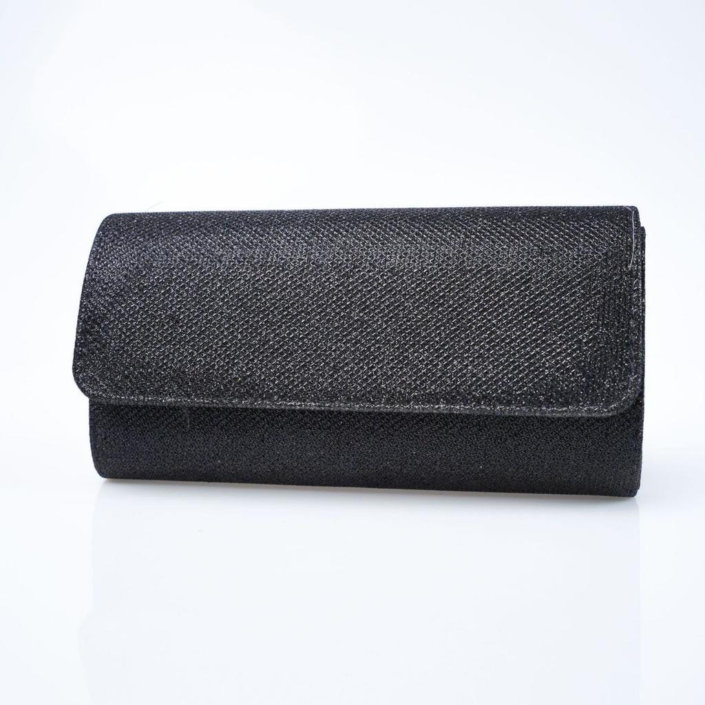 Chic Shimmer Clutch Purse, Compact Envelope Style Evening Bag with Gold Chain for Woman Crossbody Bags Parties Shoulder Purse