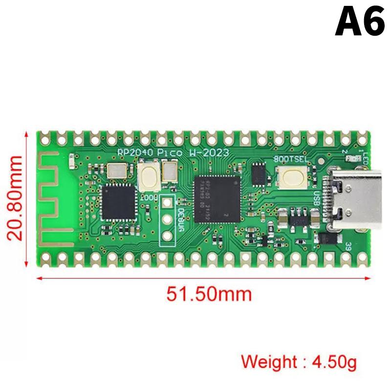 1Pc Rp2040 Core Board Type-C Usb-C For Raspberry Core Board 4Mb /8Mb/16Mb Rp2 Raspberry Pi Microcontroller Pico Micropython