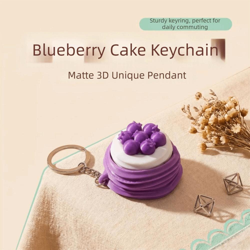 Simulated Cake Clicker Fidget 3D Printed Keyboard Fidget Keyring Clicker Key chain  Backpack