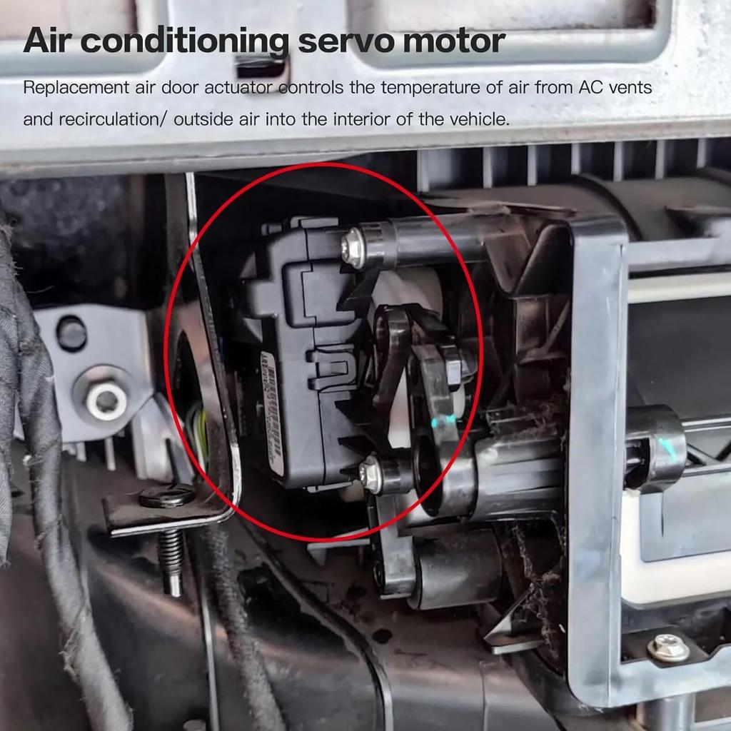 604-106 HVAC Blend Door Actuator for 1997-2004 Chevy Corvette, Replace# 89018365, 52402588, 16163982, 52402598, 52402612