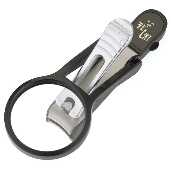 KAI Seki Magoroku Nail Clipper with Magnifying Glass, Large Aperture M, Curved Blade, Made in Japan, B018RTMUI0
