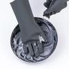 Black Silicone Dishwashing & Cleaning Gloves - Anti-Freeze, Heat-Resistant for Kitchen & Laundry Use
