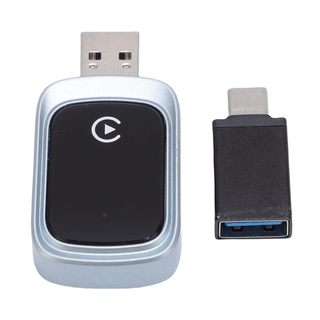 Kabelgebunden zu Drahtlos für CarPlay Adapter 5,8 GHz WiFi Bluetooth 5.0 Drahtloser Dongle für iOS-Telefone