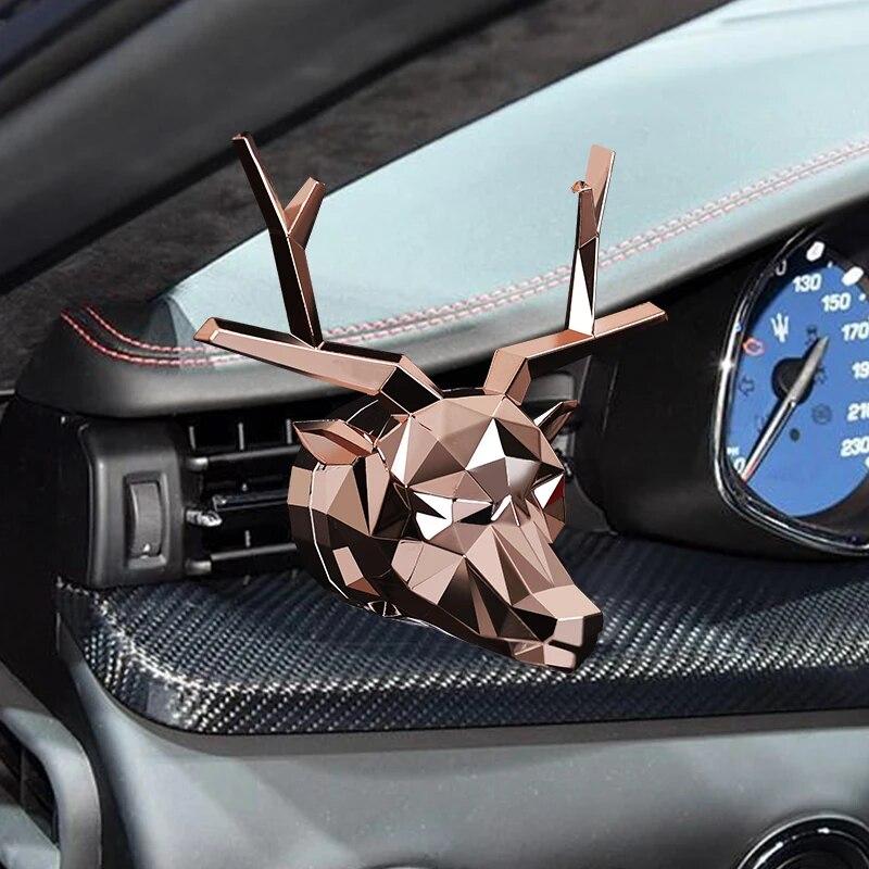 Bez krabičky Bez parfému Cool Deer Design Osvěžovač vzduchu do auta Bulldog Parfém do auta Dobrá vůně pro difuzér do auta Ochucování auta