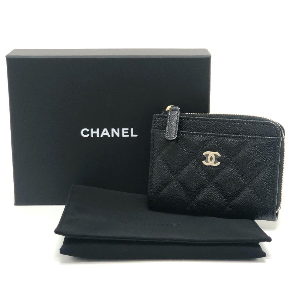Chanel Matelasse CC Mark Fragment Case Coin Purse Card Case Card Case