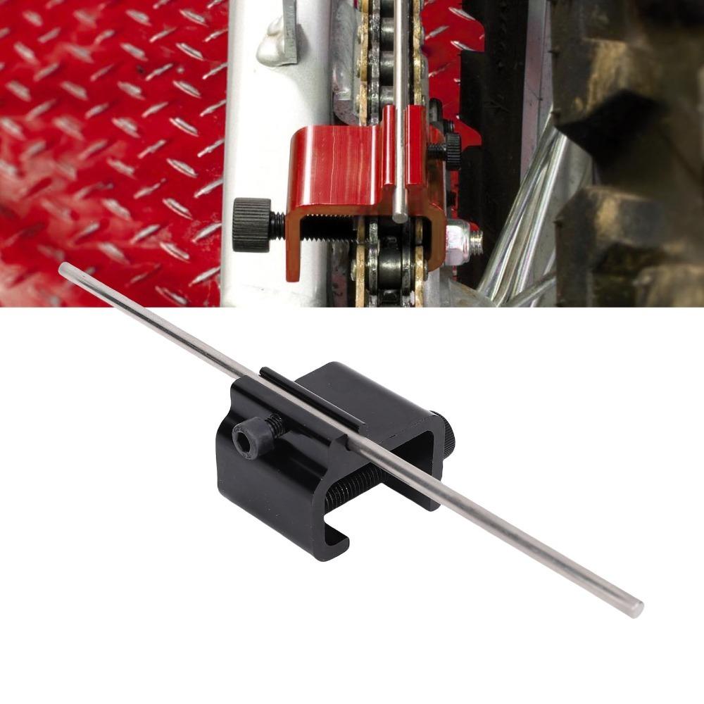 Adjustable Chain Alignment Tool Aluminium Alloy Sprocket Chain Adjustment Tool  Auto Shop