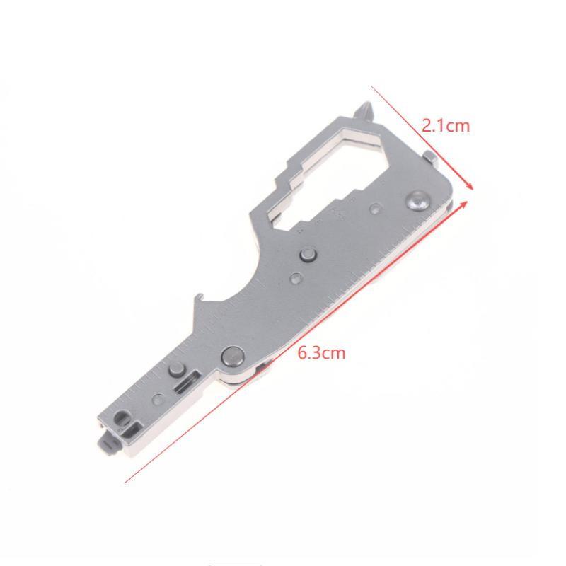 Mini Multifunctional Keychain Edc Tool Knife Sim Card Ejector Pin Screwdriver Emergency Repair Tool For Outdoor And Home Use
