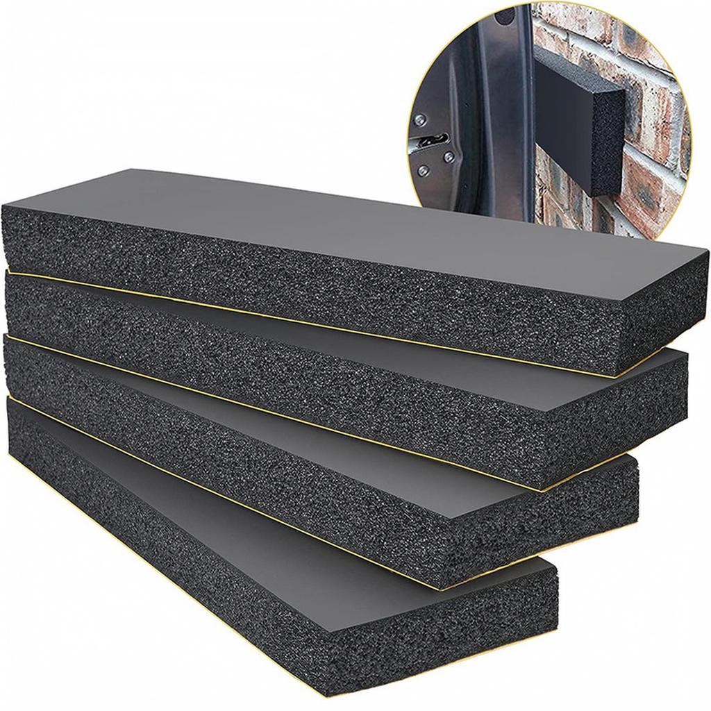 Self-Adhesive Wall Bumper Pads for Car Door, Portable Door Guard Strips