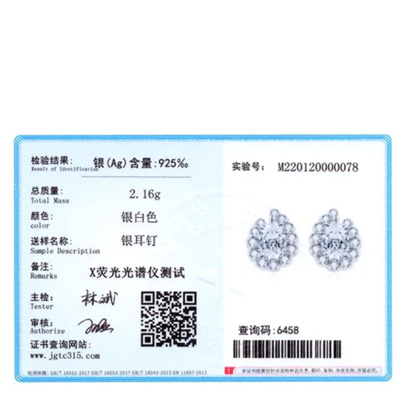 Tancise 925 sterlingsølv sirkon øredobber Drop øredobber for kvinner bryllupsfest gaver