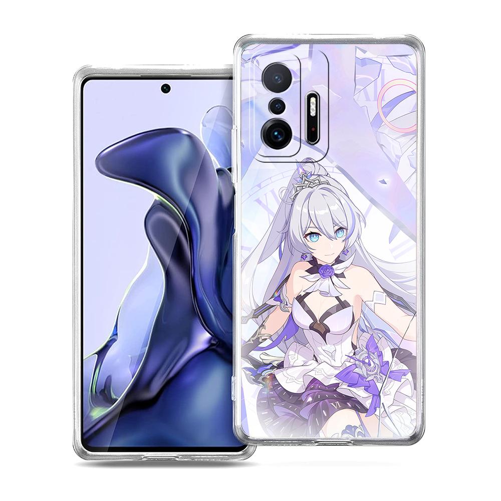Honkai Impact 3rd Game Phone Case For Xiaomi 14 13 12 Lite Mi 11 Ultra 11X 13T 12T For Poco X5 X4 X3 NFC F5 F4 M4 Pro 5G Cover
