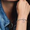 Pandora Rose Gold Plated Heart Pendant Women Jewelry Silver 788693C01