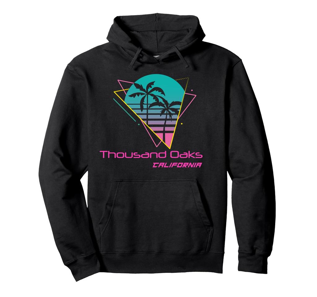 Retro Thousand Oaks California Hoodie