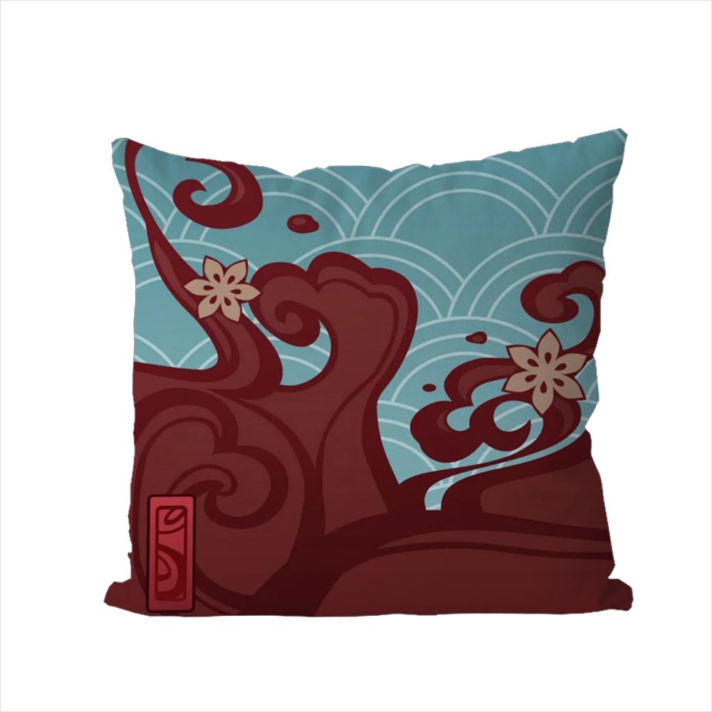 Honkai Star Rail Jiaoqiu Pillow Case For Car Sofa Decorative Home Doublesided Print Plush Square Throw Pillow Cushion Cover
