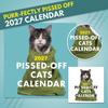 2027 Angry Calendar for Lovers