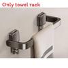 Portasciugamani Pieghevole Minimalista Moderno con Ventose per Bagno e Cucina