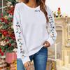 Women Tops Women's Long Sleeve Sweatshirt Casual Crewneck Loose Fit Pollover Fleece Tops