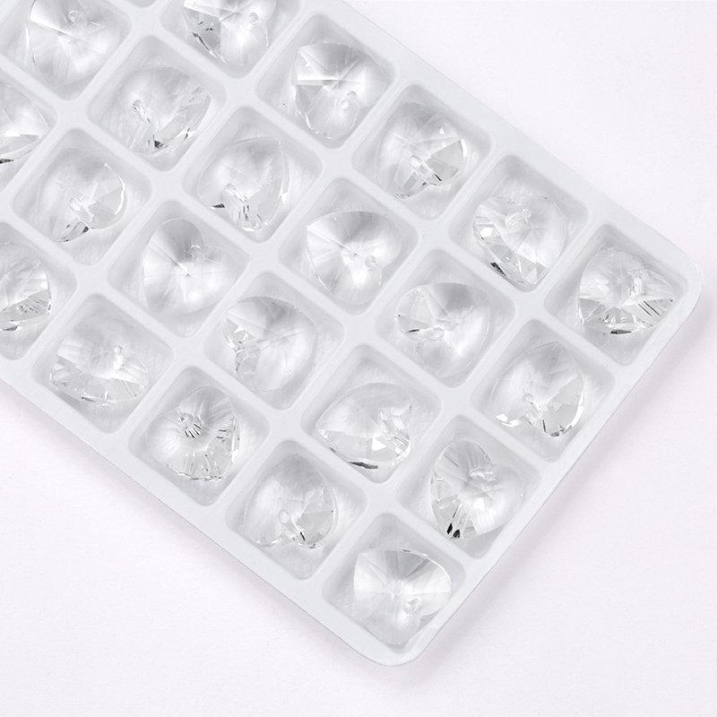 Best Quality 14mm 28pcs/pack 6228 Heart Pendant Austria Charms Crystal Heart Beads Gems for Jewelry Accessories Earring Making
