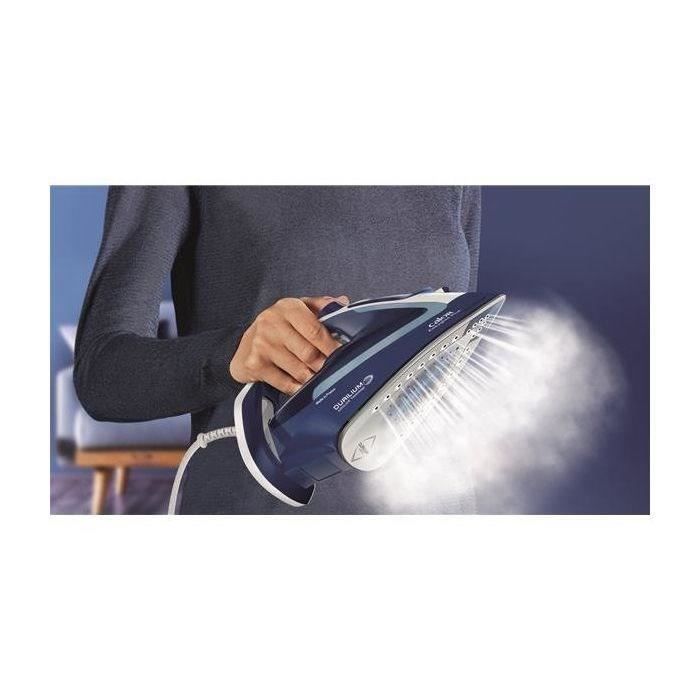 Calor fer à repasser easygliss plus, 2700w, semelle durilium airglide, anti-goutte, défroissage vertical 829135