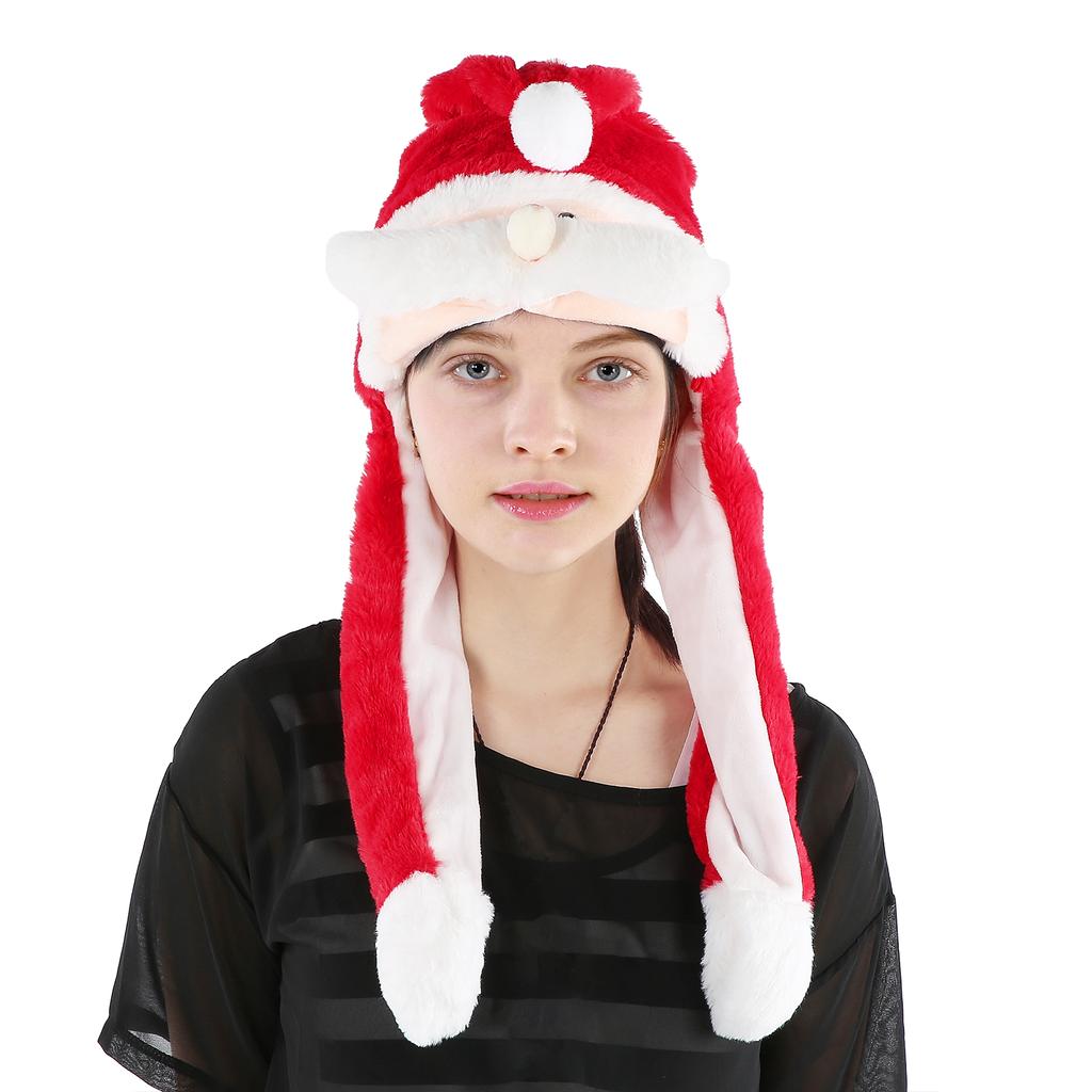 Buy Glowing Christmas Hat Costume Christmas Ornaments Santa Claus Hat