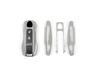 Dull Gray Key Shell for Porsche Cayenne, Macan, 911, Panamera, 718, Taycan