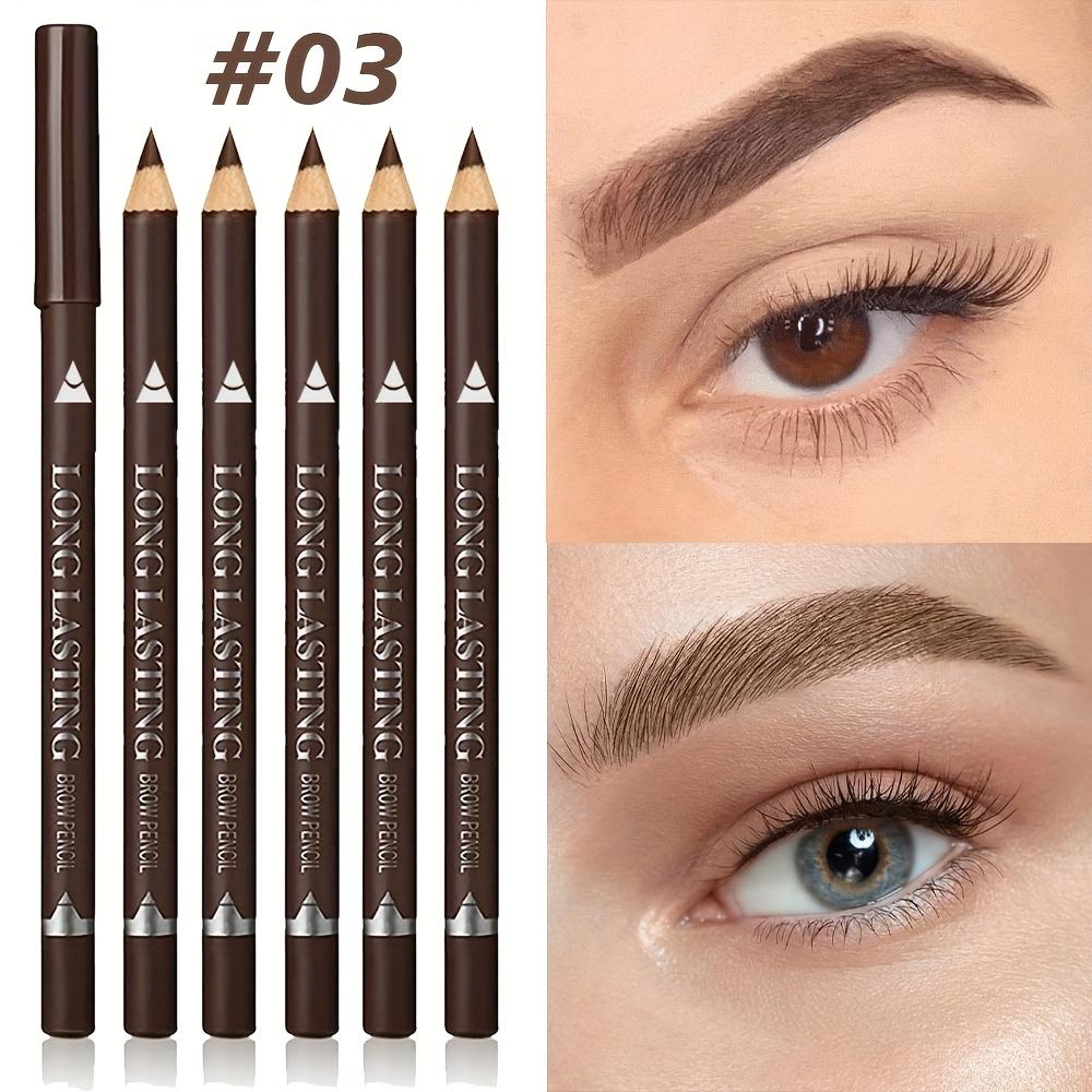 

1 шт. Водостійкий багатофункціональний олівець для підводки очей і брів, ручка для мішків під очима, стійкий до поту, для точного нанесення, для створення природного макіяжу очей 1pc коричневий