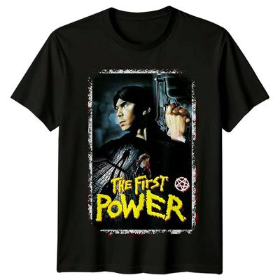 Первая сила (1990) Футболка в стиле ретро 90-х, вдохновленная кинопостерами, унисекс.