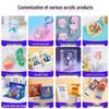 Custom Star Acrylic Anime Cartoon DIY Memo Clip - Personalized Journal & Photo Holder