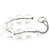 Lengthened Sexy Pull Beads 7 Ball Crystal Glass Vaginal Intercourse Flirting Masturbation Female Pull Beads Adult Sex Product Appliance
