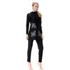 Women Muslim Swimwear Full Coverage  Comfortable Swimming Suit Highly Elastic  Muslim Bathing Suit With Cap Plus Size