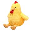 Simulation Big Rooster Doll Doll Chick Plush Toy Milo Chicken Cloth Doll Throw Pillow 8 Inch Grab Machine Baby