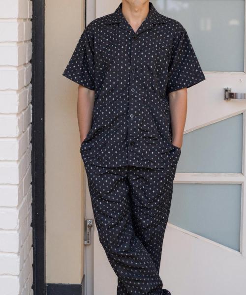 

[Sunday Lounge] Men s Lego Flower Short-Sleeve Pajama Set SMMEAST0112-DN [Shipped from Korea] 100% Authentic XL