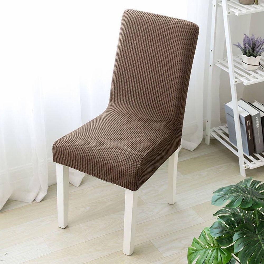 Anti-slip Chair Cover Elastic Seat Protector NEW Seat Cover  Banquet Restaurant