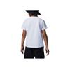 Jordan Official Member Alphabet Logo Print Crew Neck Short Sleeve T-Shirt Kids Tops White FQ1040-100