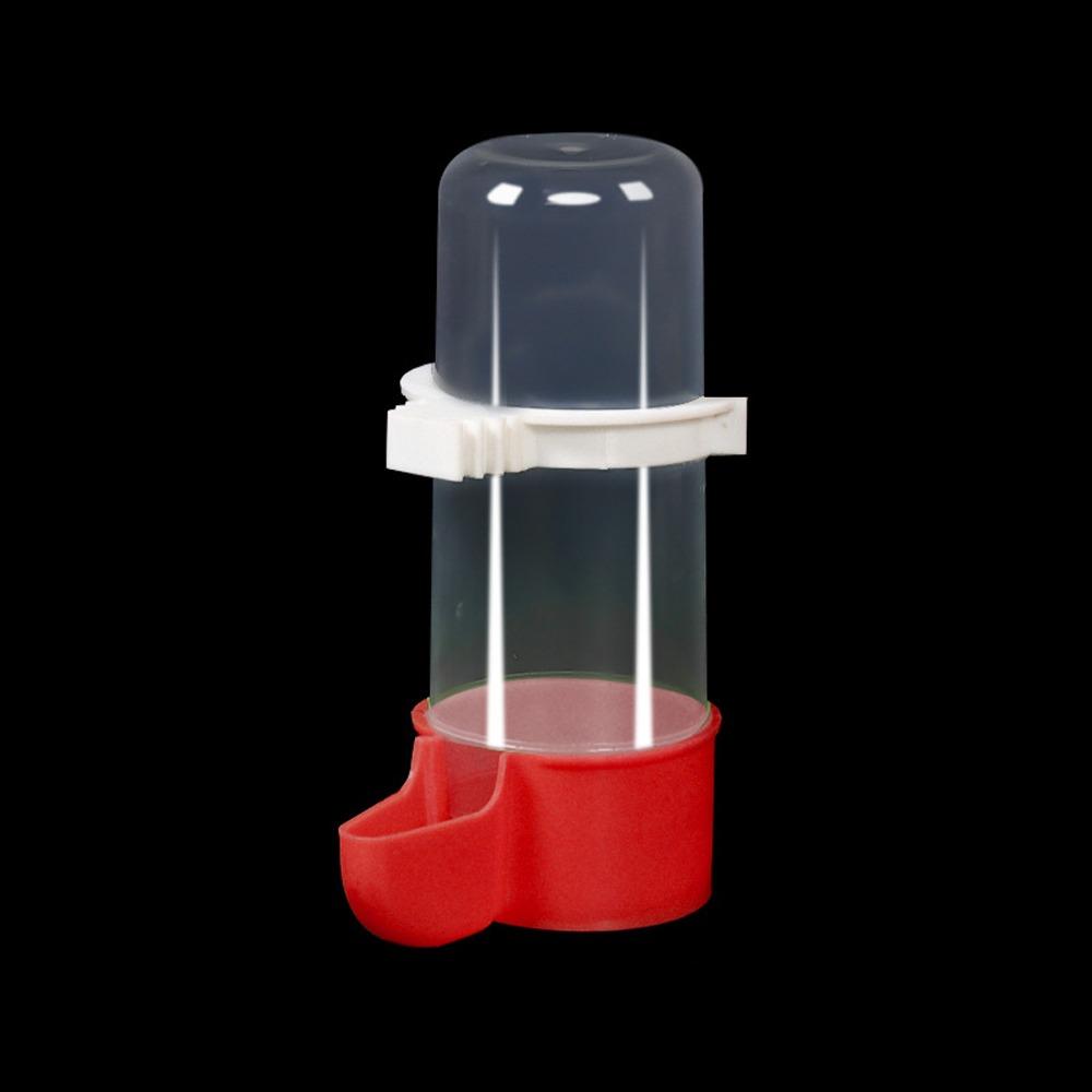Plastic Bird Water Dispenser Leak-Proof Parrot Drinking Bottle Bird Food Container  Travel