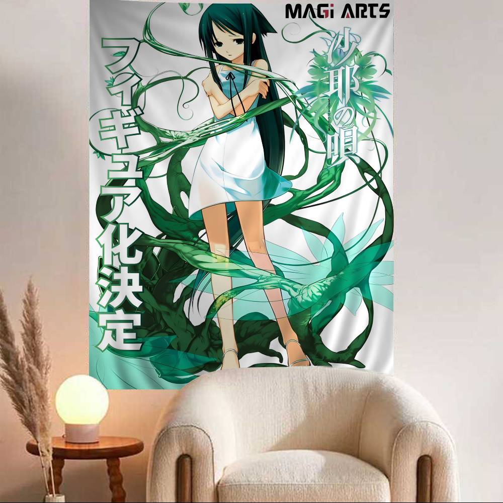 

Horror Novel The Ssong Of Ssaya Classic Movie Hippie Wall Hanging Tapestries For Living Room Home Dorm Decor Art Home Decor 74x94cm(29x37in)